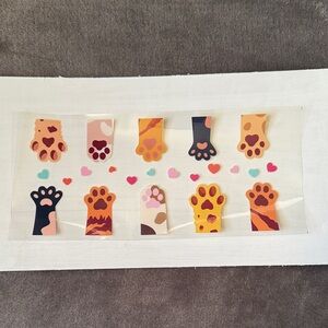 Cute Paw Cup Wrap